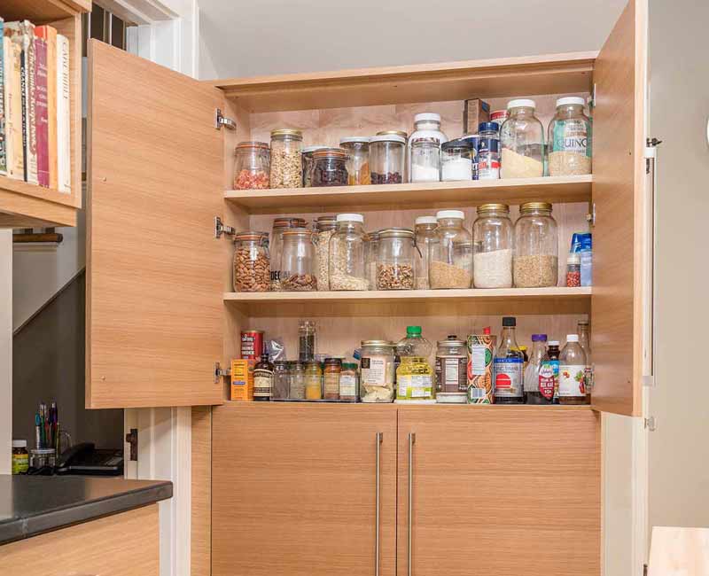 We created this bright and expansive kitchen and dining area by removing a wall and allowing light to pour into the space.