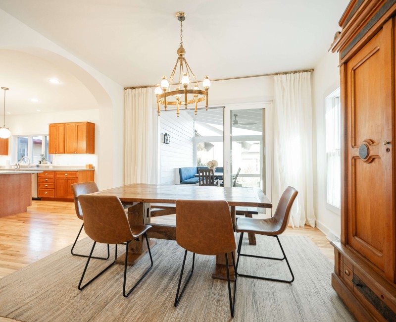 See how we remodeled an outdoor deck into a bright, light-filled screened-in porch for this Middleton, WI home. Interior updates helped the porch addition open up the space even more.